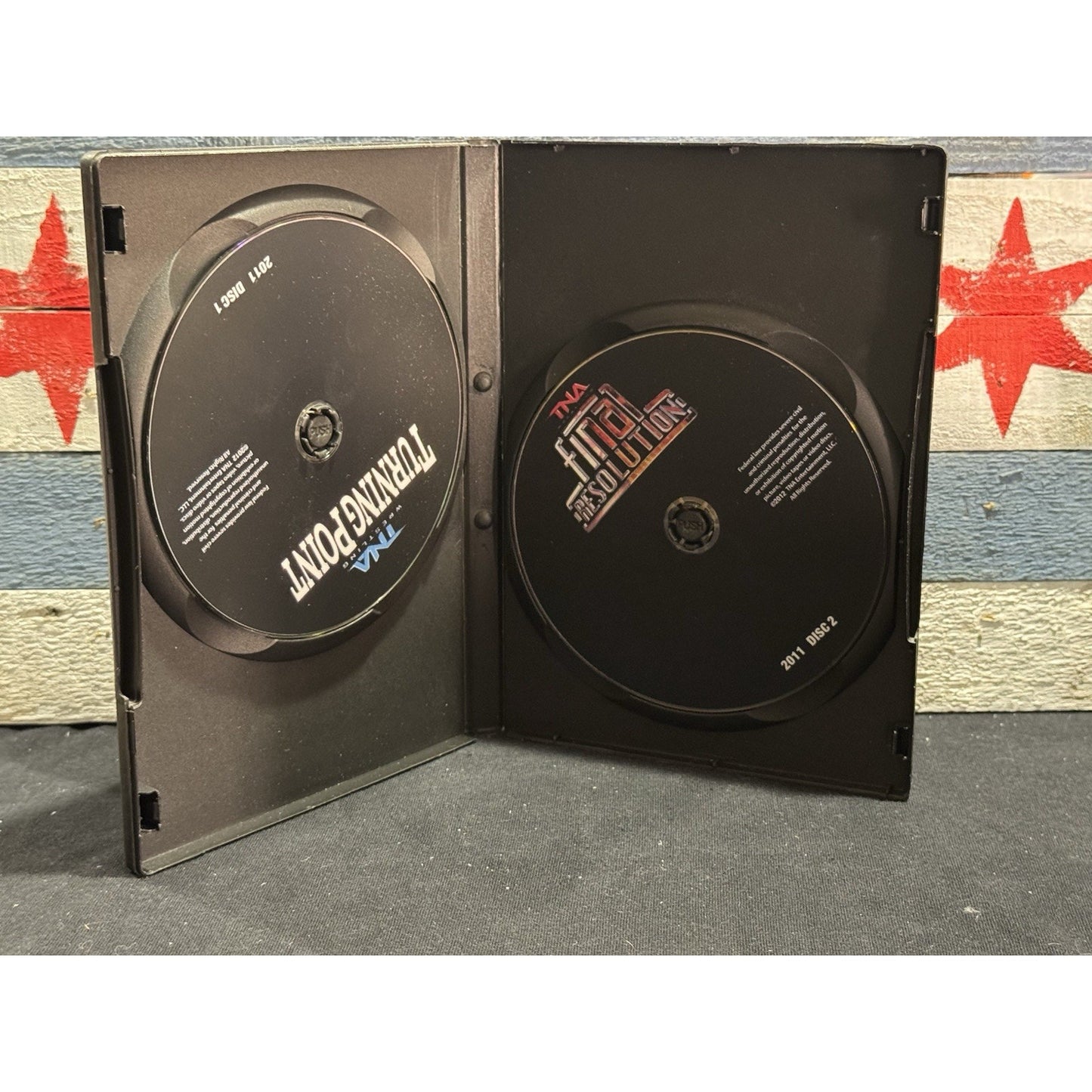 Official TNA Twin Pack Vol 6 : Turning Point & Final Resolution 2011 - DVD Used