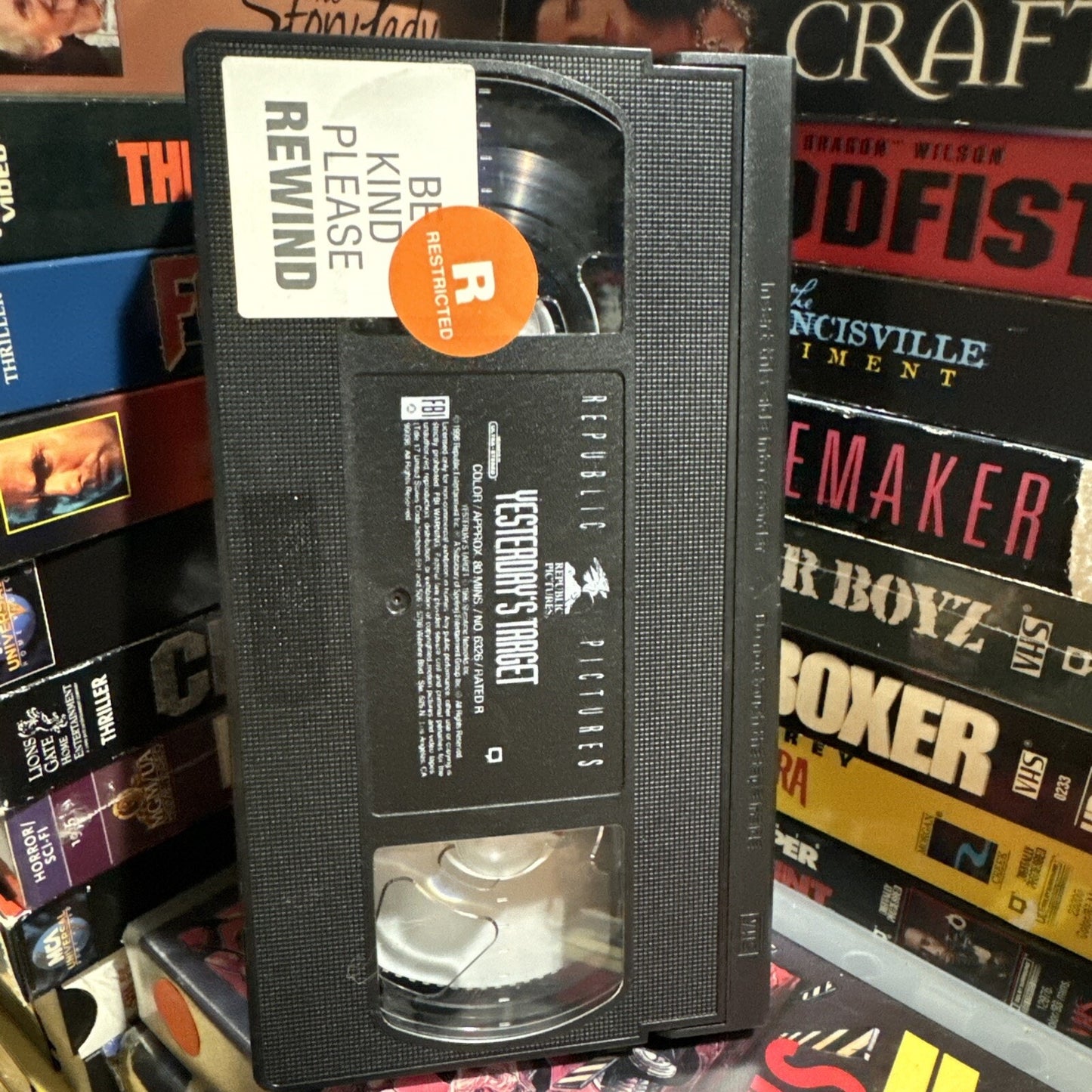 Yesterday’s Target - VHS Used