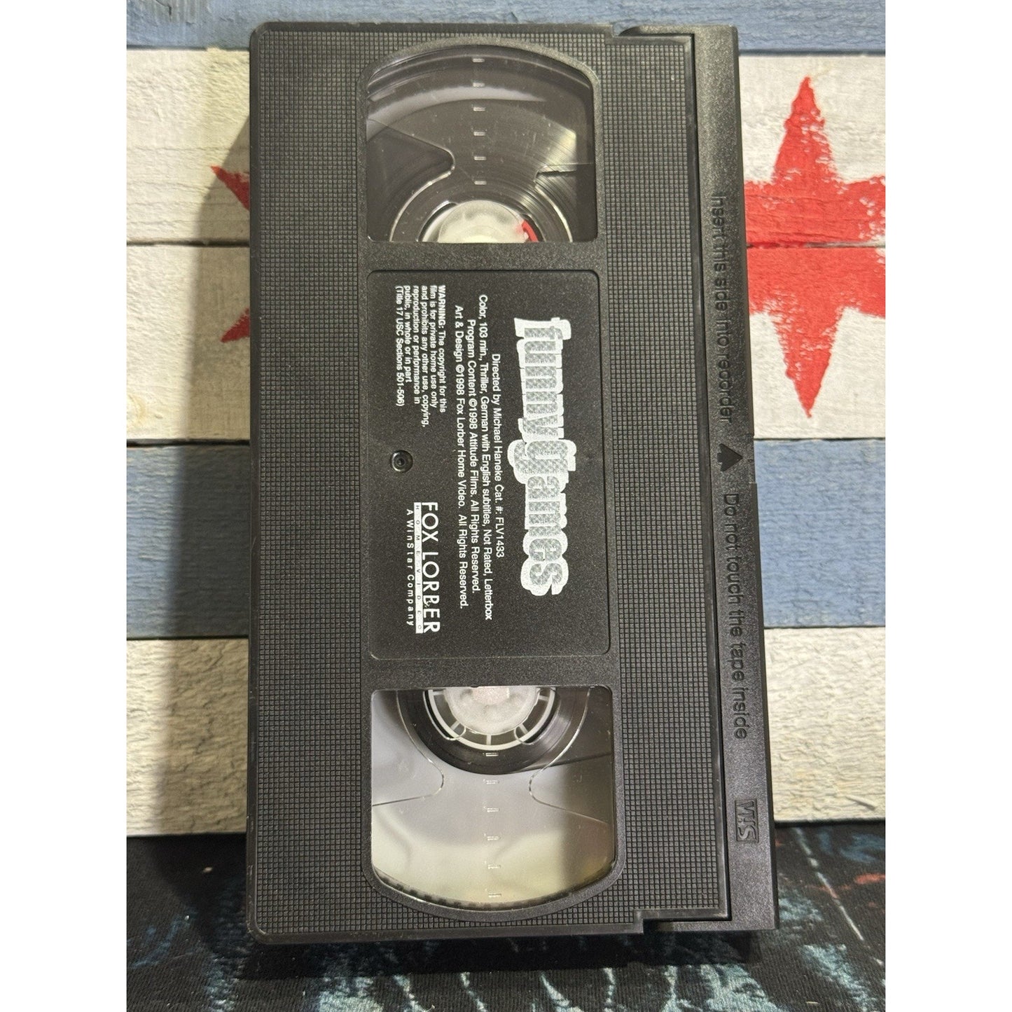 Funny Games Promo Screener - VHS Used