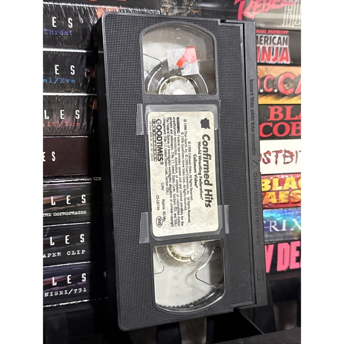 WWF/WWE Confirmed Hits - VHS Used