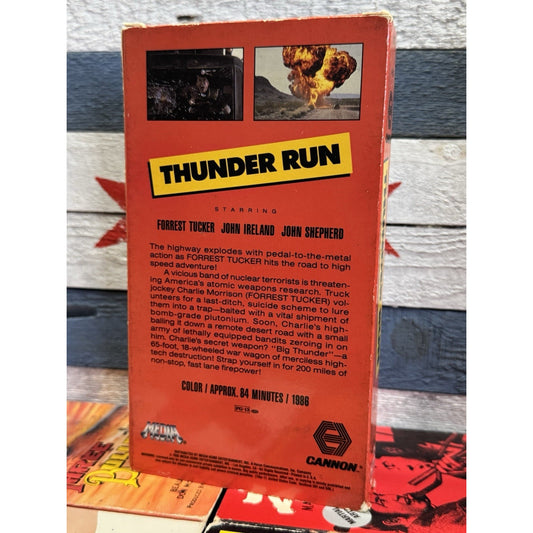 Thunder Run - VHS Used