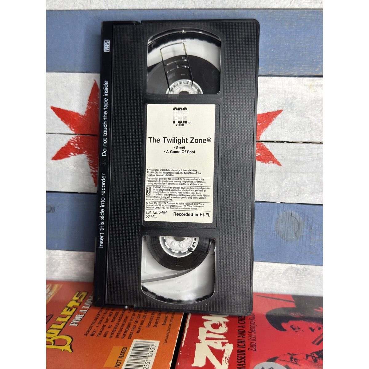 The Twilight Zone : Steel/A Game Of Pool - VHS Used
