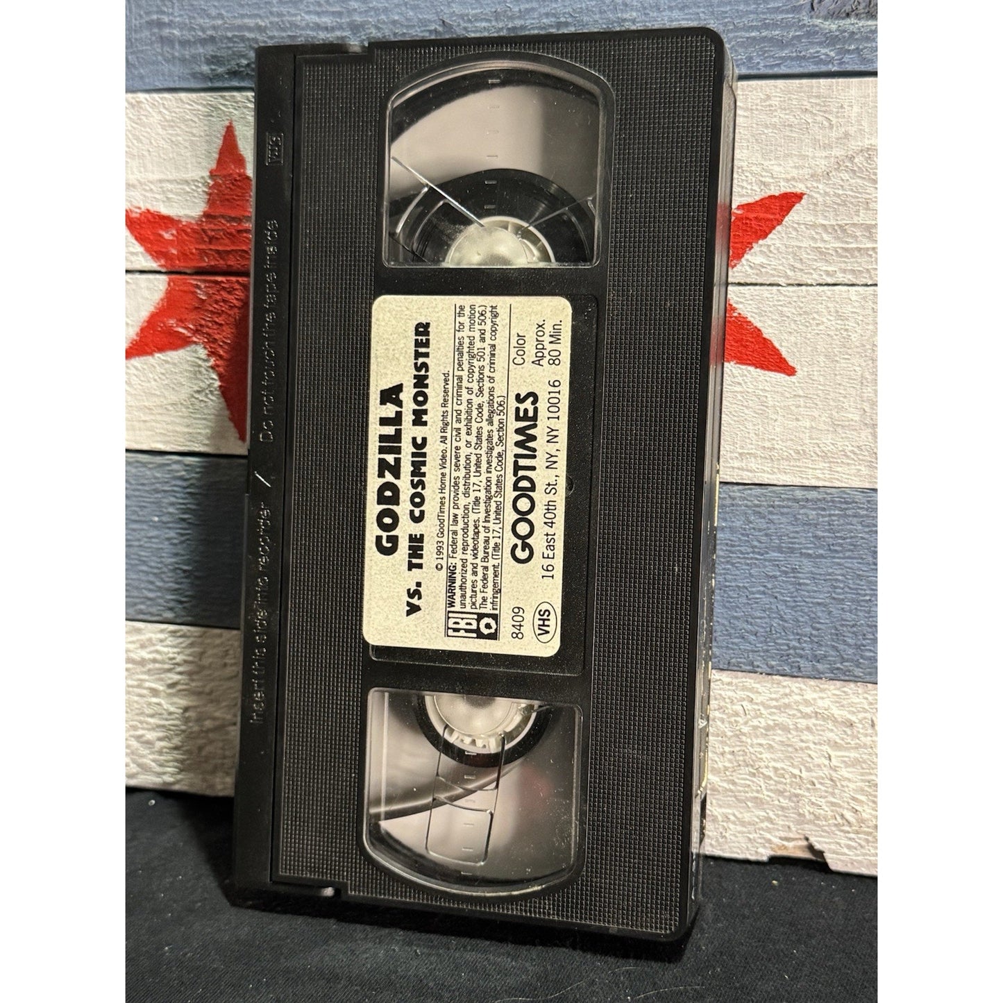 Godzilla VS Cosmic Monster - VHS Used
