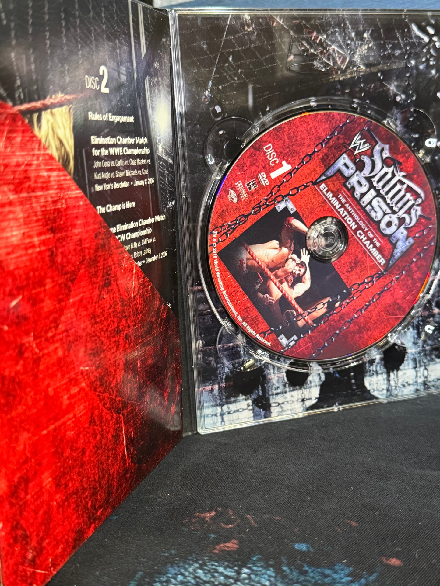 WWE: Satan’s Prison : The Anthology of the Elimination Chamber - DVD Used