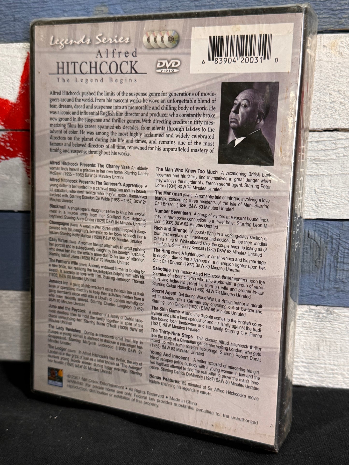 Alfred Hitchcock The Legend Begins 20 Movie Classics - DVD