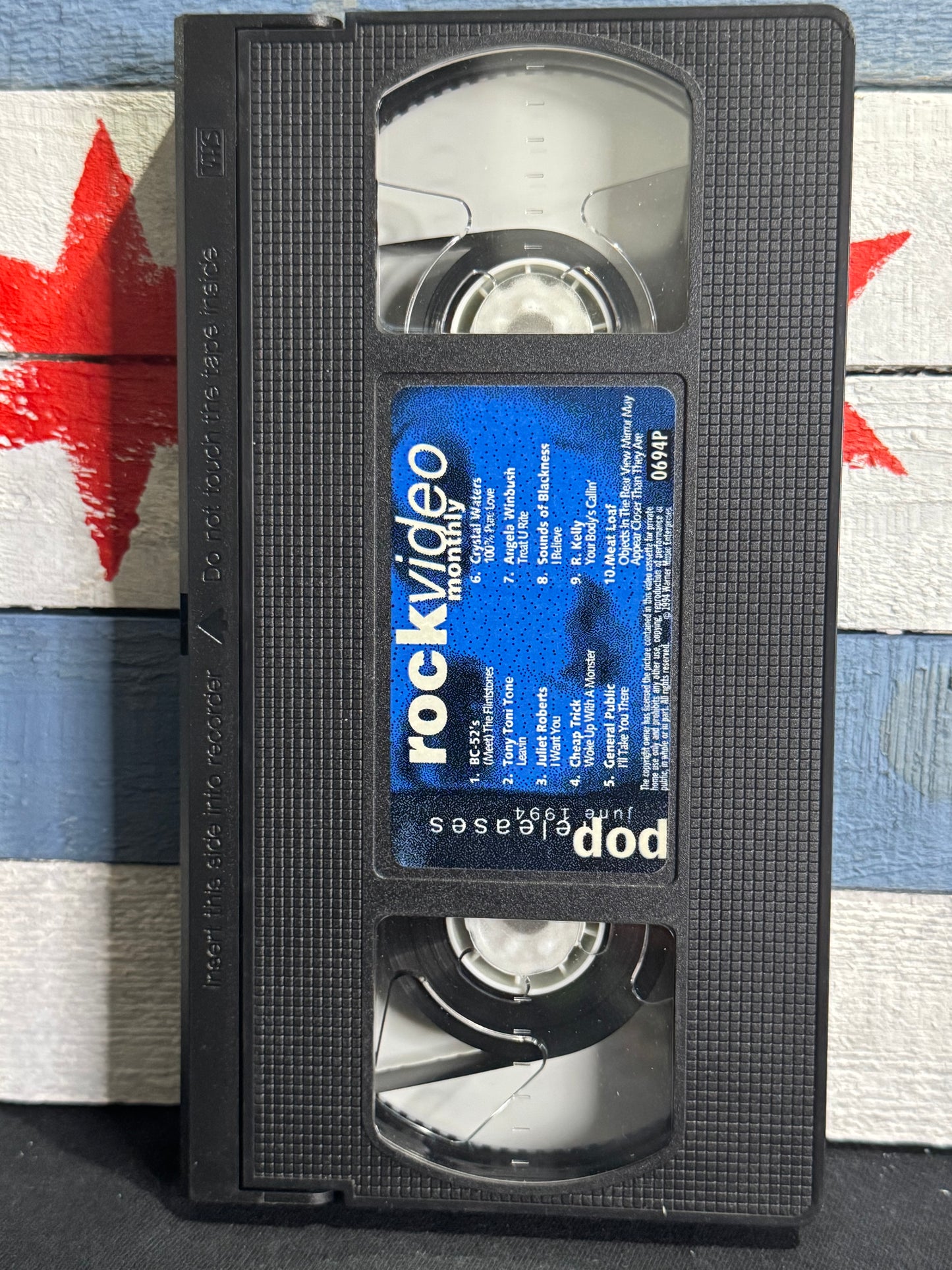 Rock Video Monthly : June 1994 - VHS Used