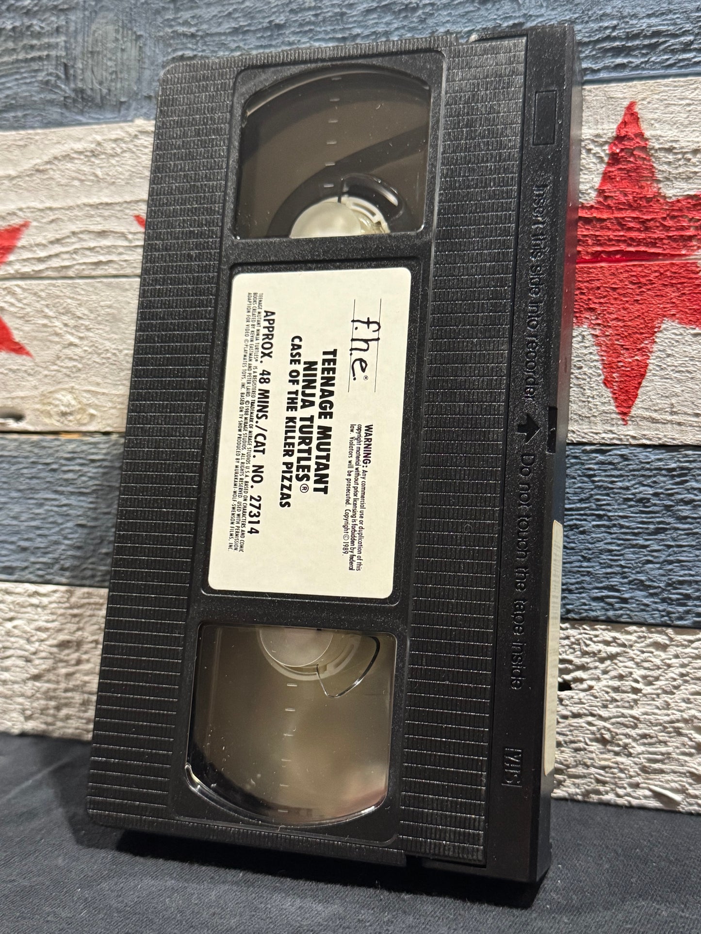 Teenage Mutant Ninja Turtles: Case of the Killer Pizzas - VHS Used