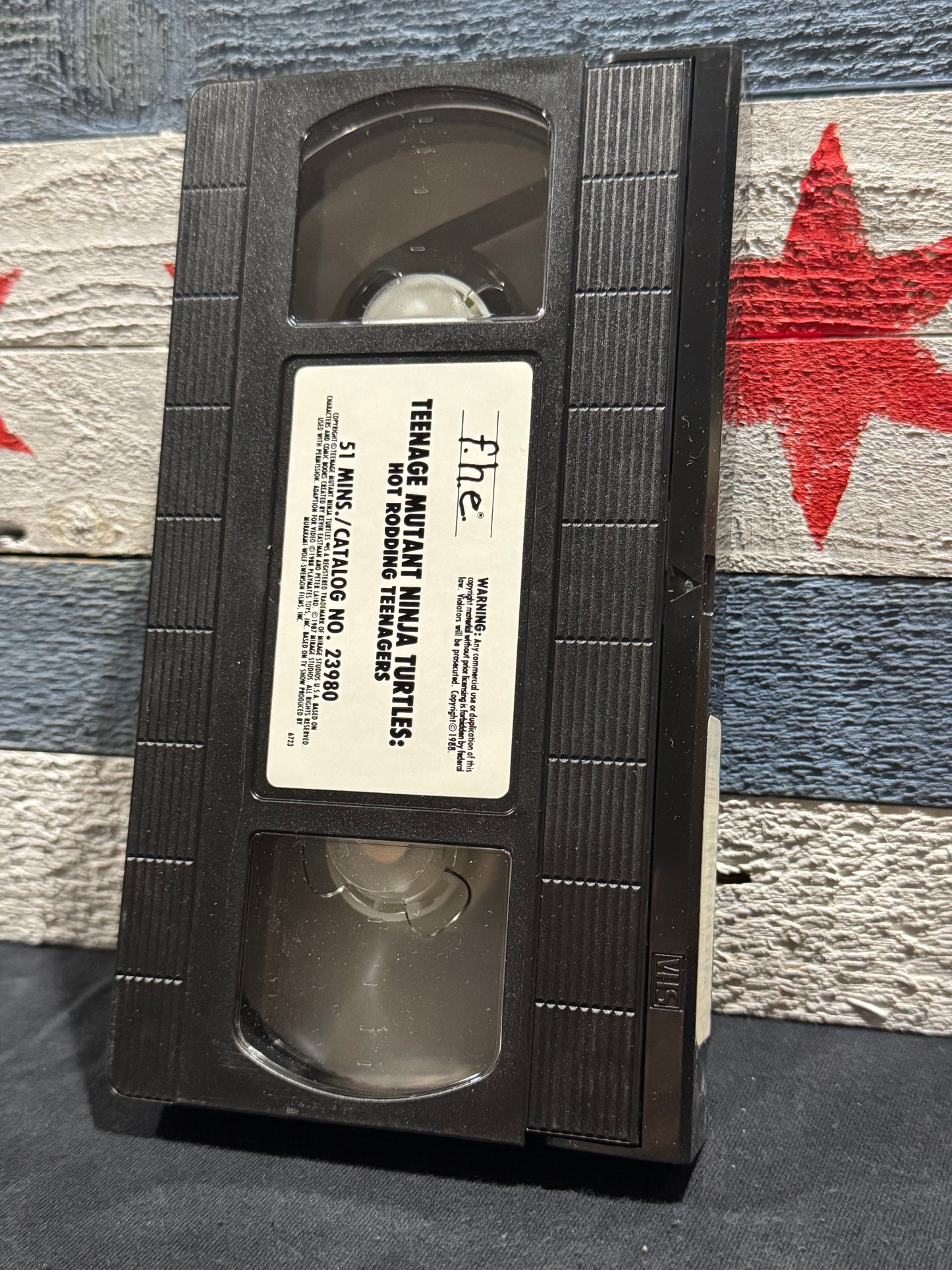 Teenage Mutant Ninja Turtles: Hot Rodding Teenagers - VHS Used