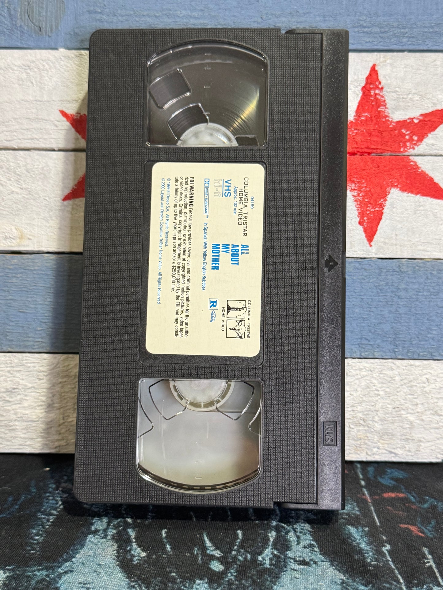 All About My Mother - VHS Used