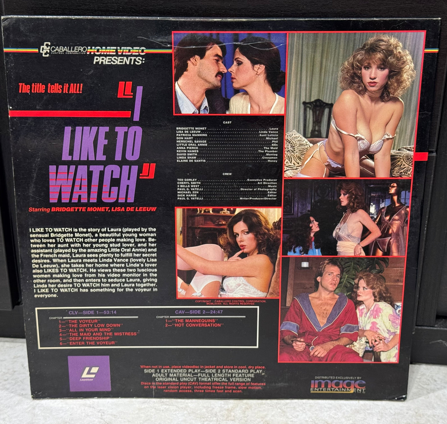 I Like To Watch – Laserdisc Used