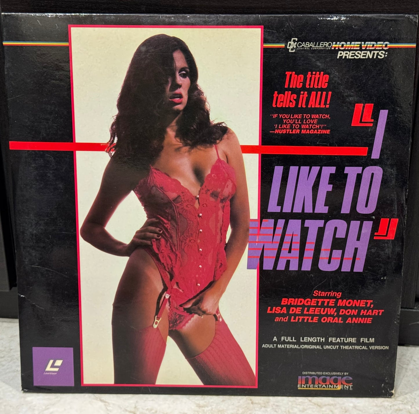 I Like To Watch – Laserdisc Used