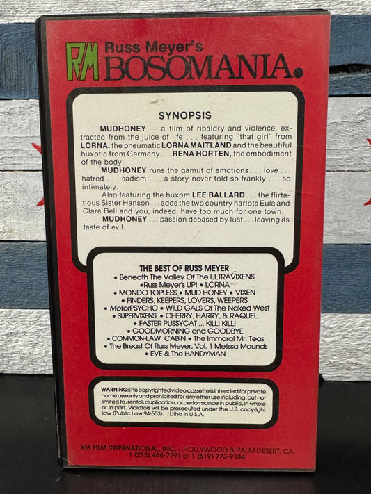 Russ Meyer's Mudhoney - RM Films Inc. VHS Used