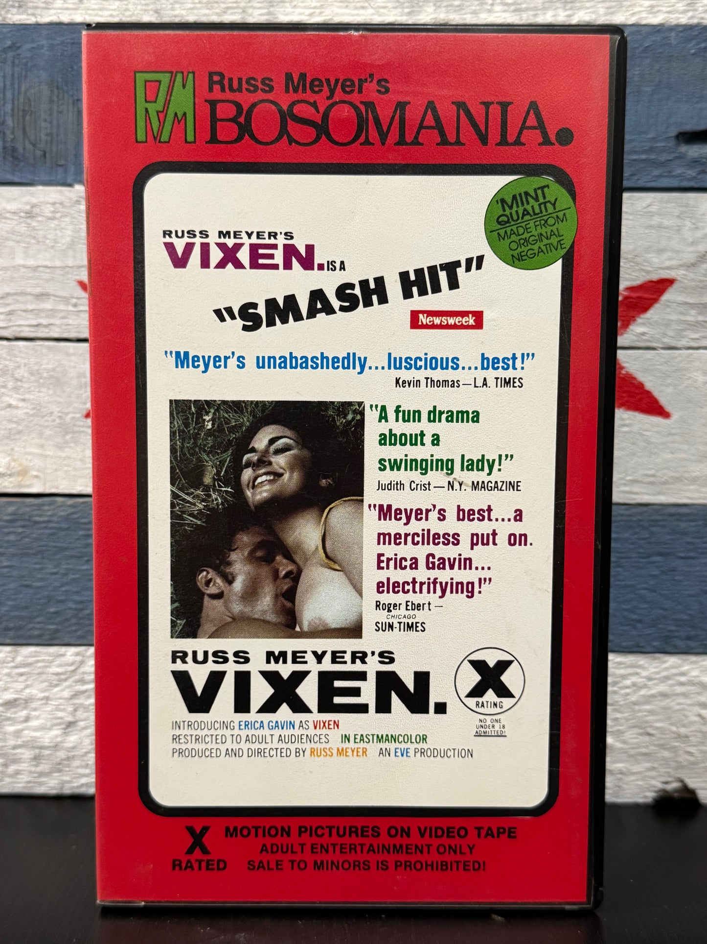 Russ Meyer’s Vixen - RM Films Inc. VHS Used