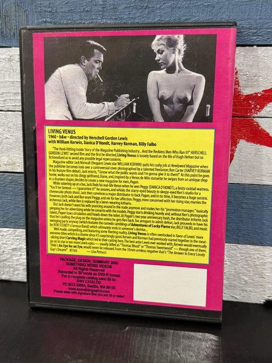 Living Venus - Something Weird Video DVD-R Used