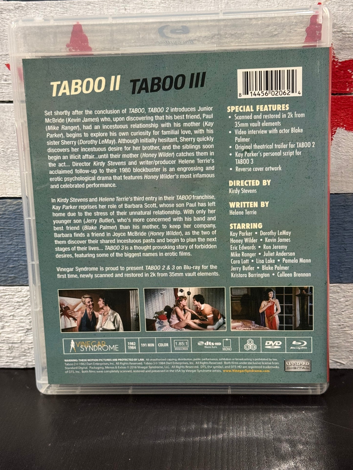 Taboo II Taboo III - Vinegar Syndrome Blu-ray Used