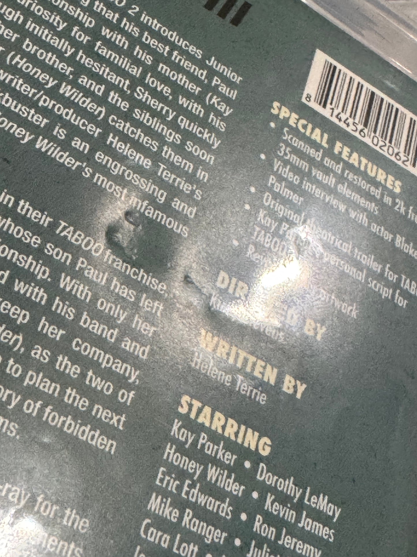 Taboo II Taboo III - Vinegar Syndrome Blu-ray Used