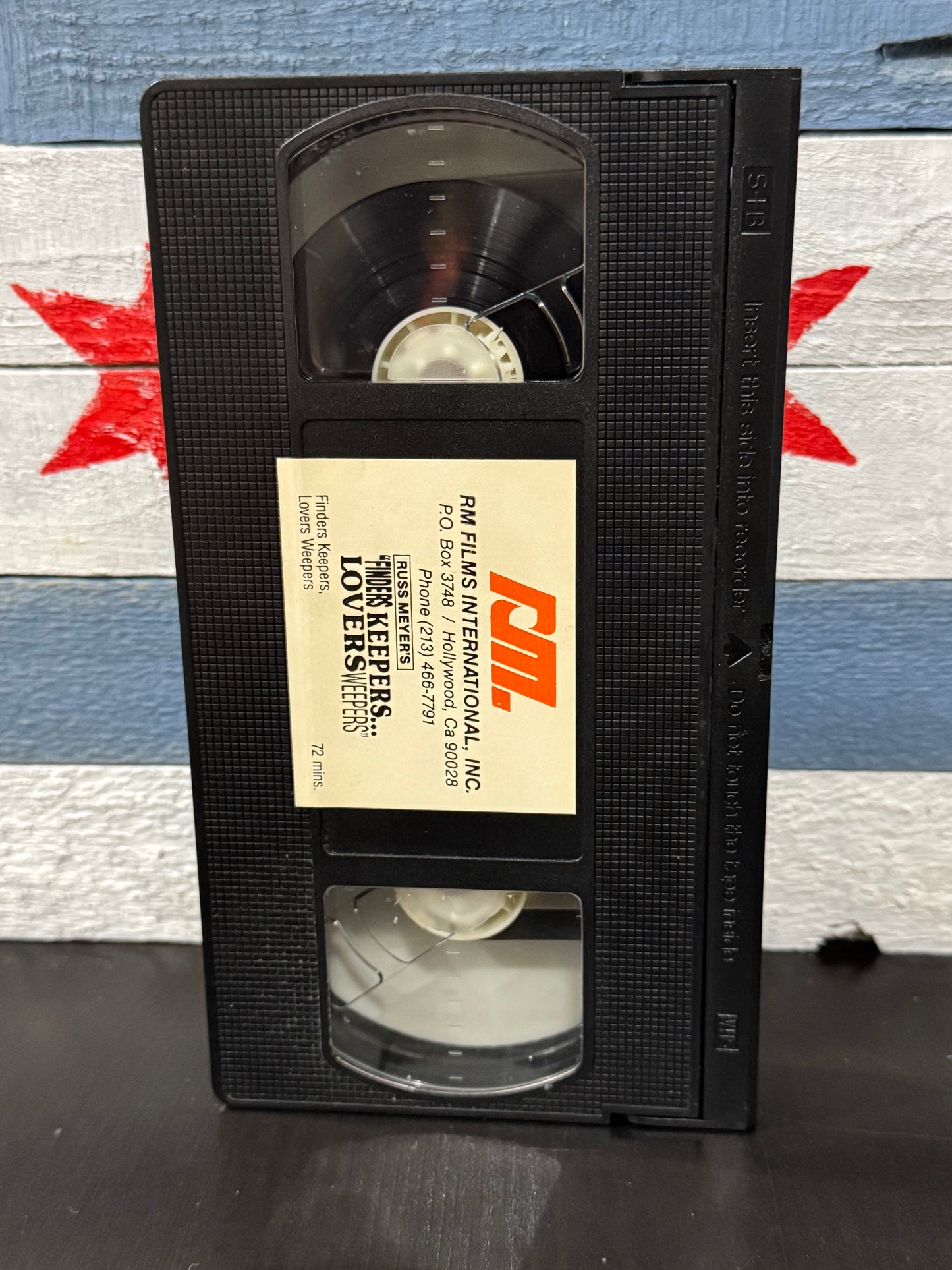 Russ Meyers Finders Keepers, Lovers Weepers - VHS RM Films Inc. Used