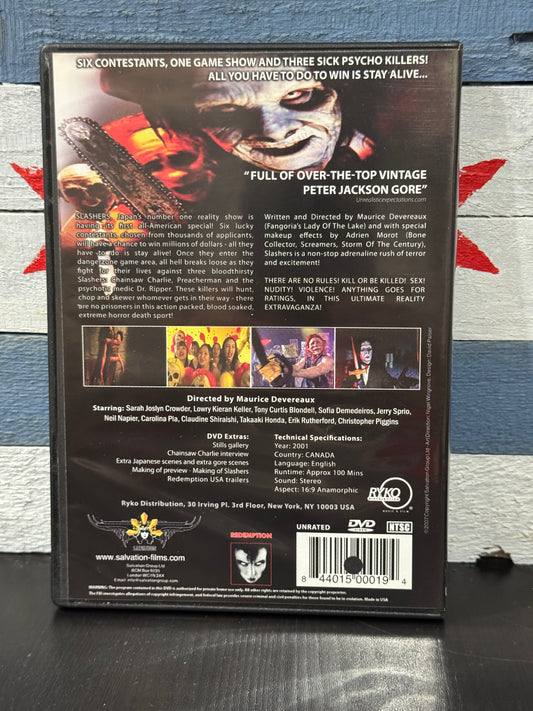 Slashers - Maurice Devereaux DVD Used