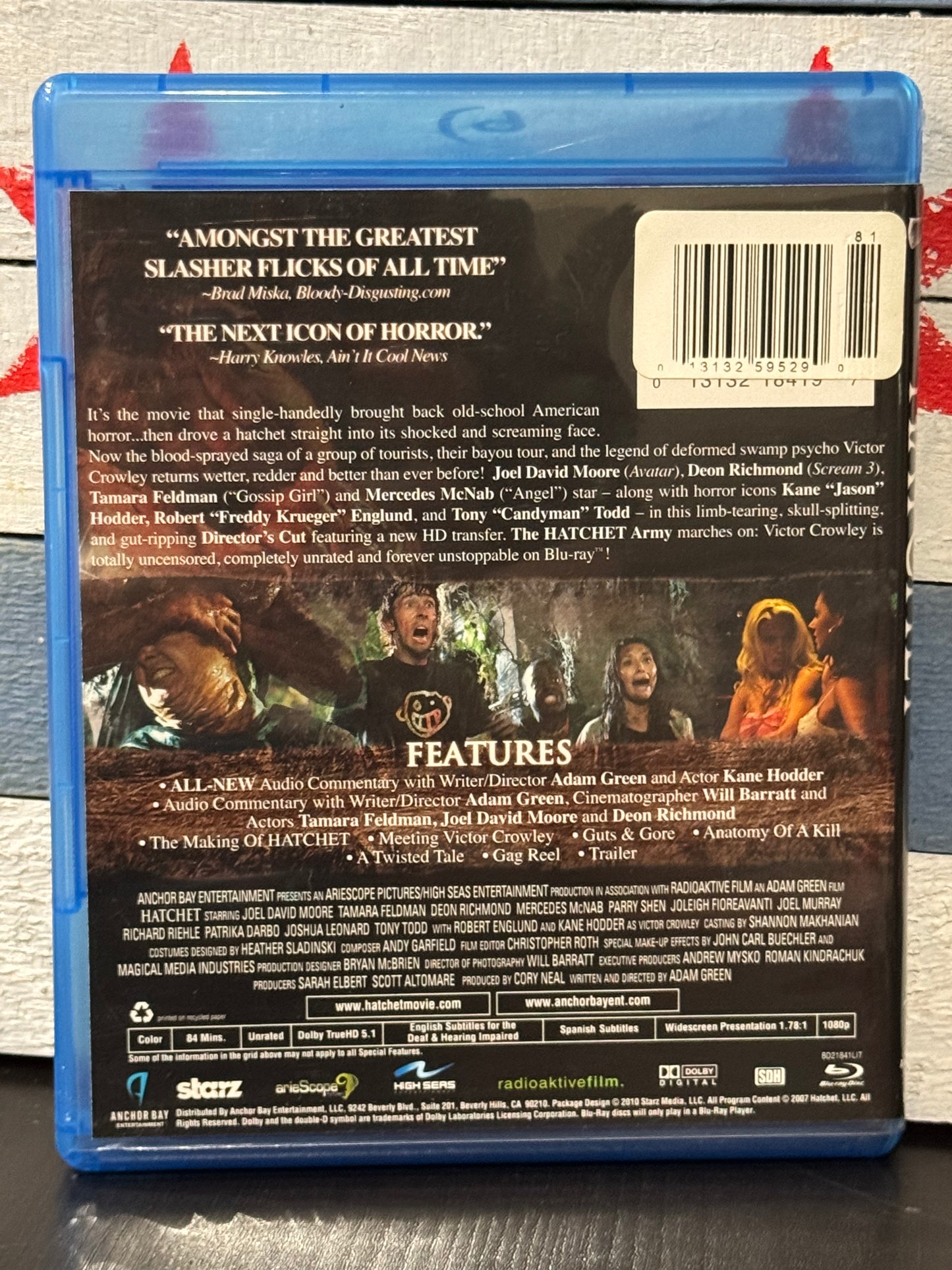 Hatchet - Unrated Director’s Cut Blu-ray Used