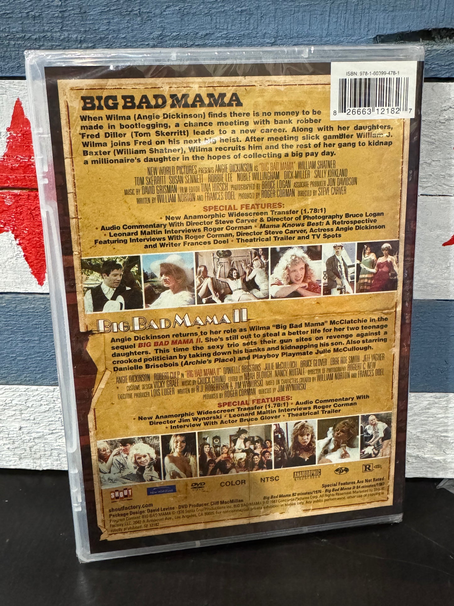 Big Bad Mama / Big Bad Mama II – Roger Corman Double Feature DVD