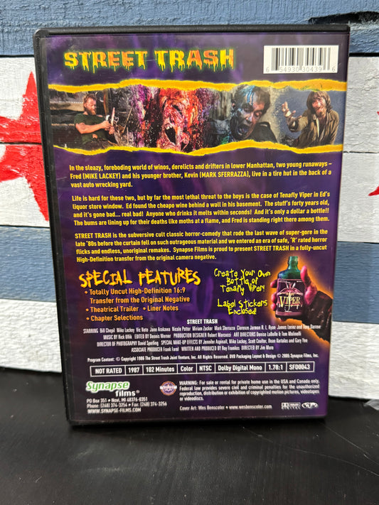 Street Trash - Synapse Films DVD Used
