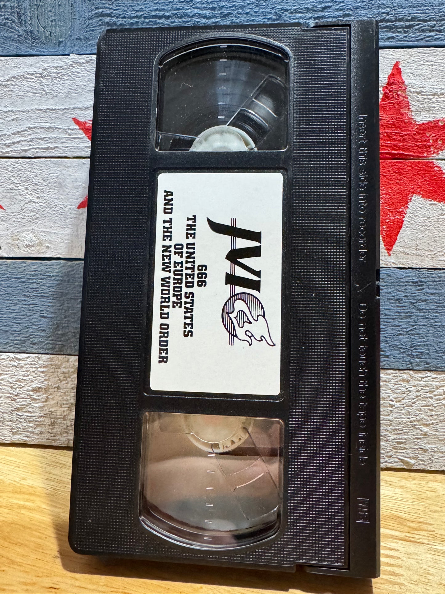 666: The United States Of Europe And The New World Order VHS Used
