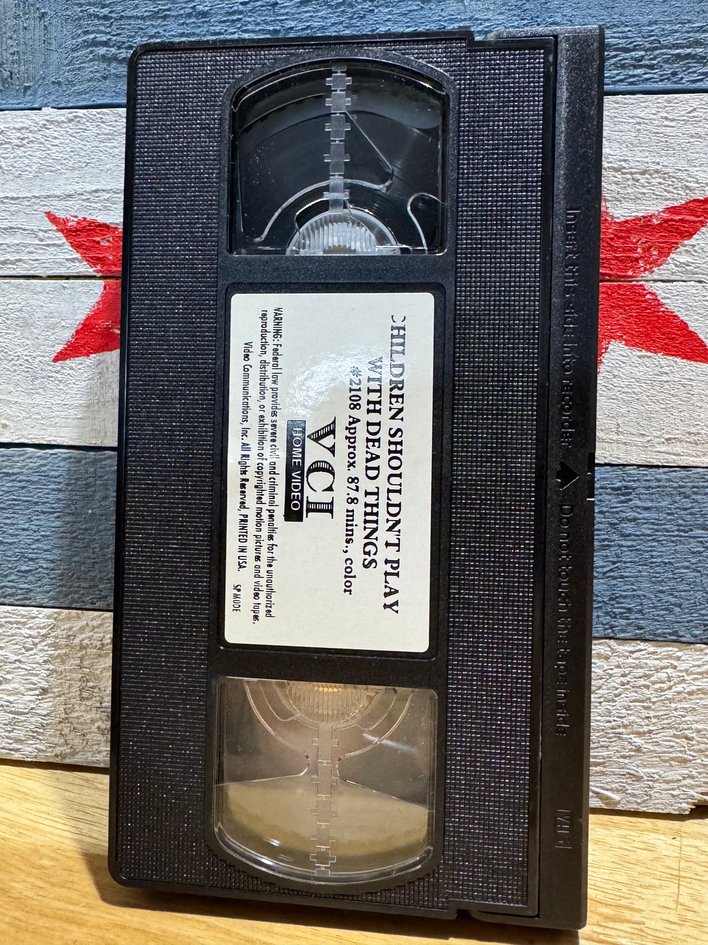 Children Shouldn’t Play With Dead Things - VCI Home Video VHS Used