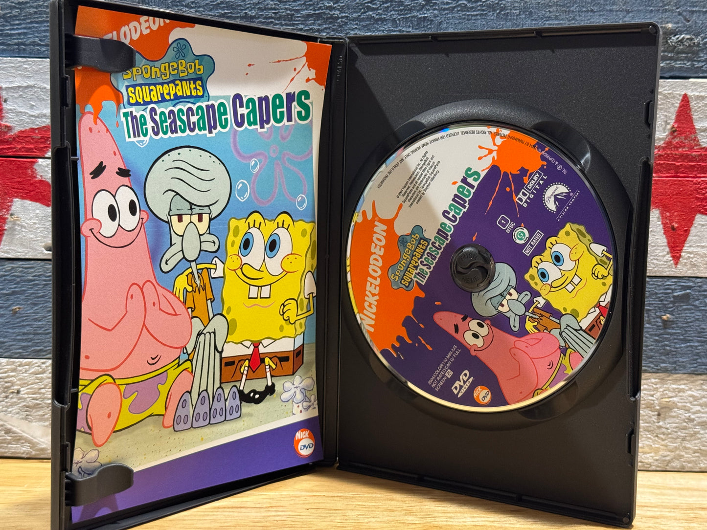 SpongeBob SquarePants: The Seascape Capers - DVD Used