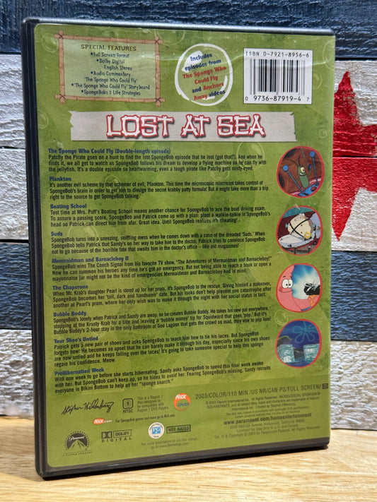 SpongeBob SquarePants: Lost at Sea - DVD Used
