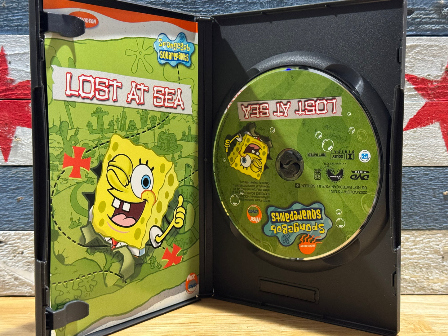 SpongeBob SquarePants: Lost at Sea - DVD Used