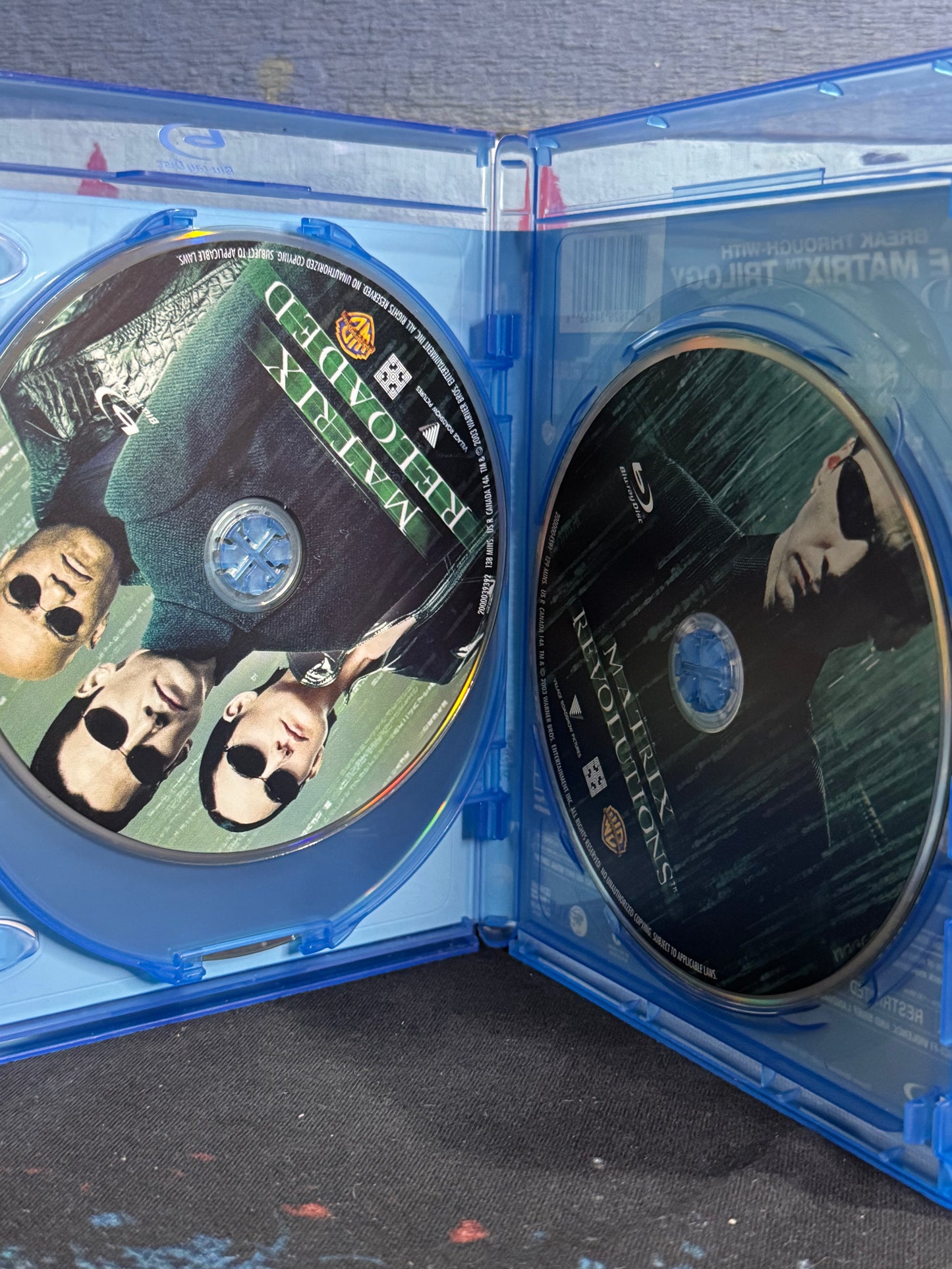 The Matrix Trilogy - Blu-ray Used