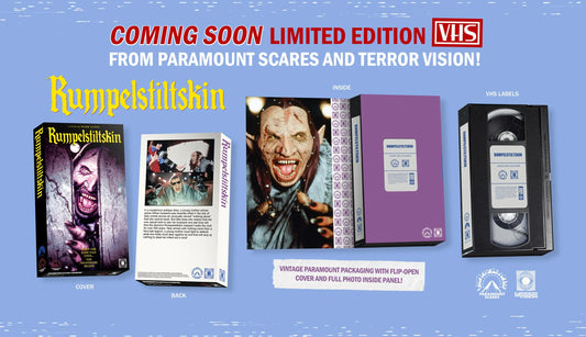 Rumpelstiltskin (1995) - Limited Edition Paramount Scares Terror Vision VHS