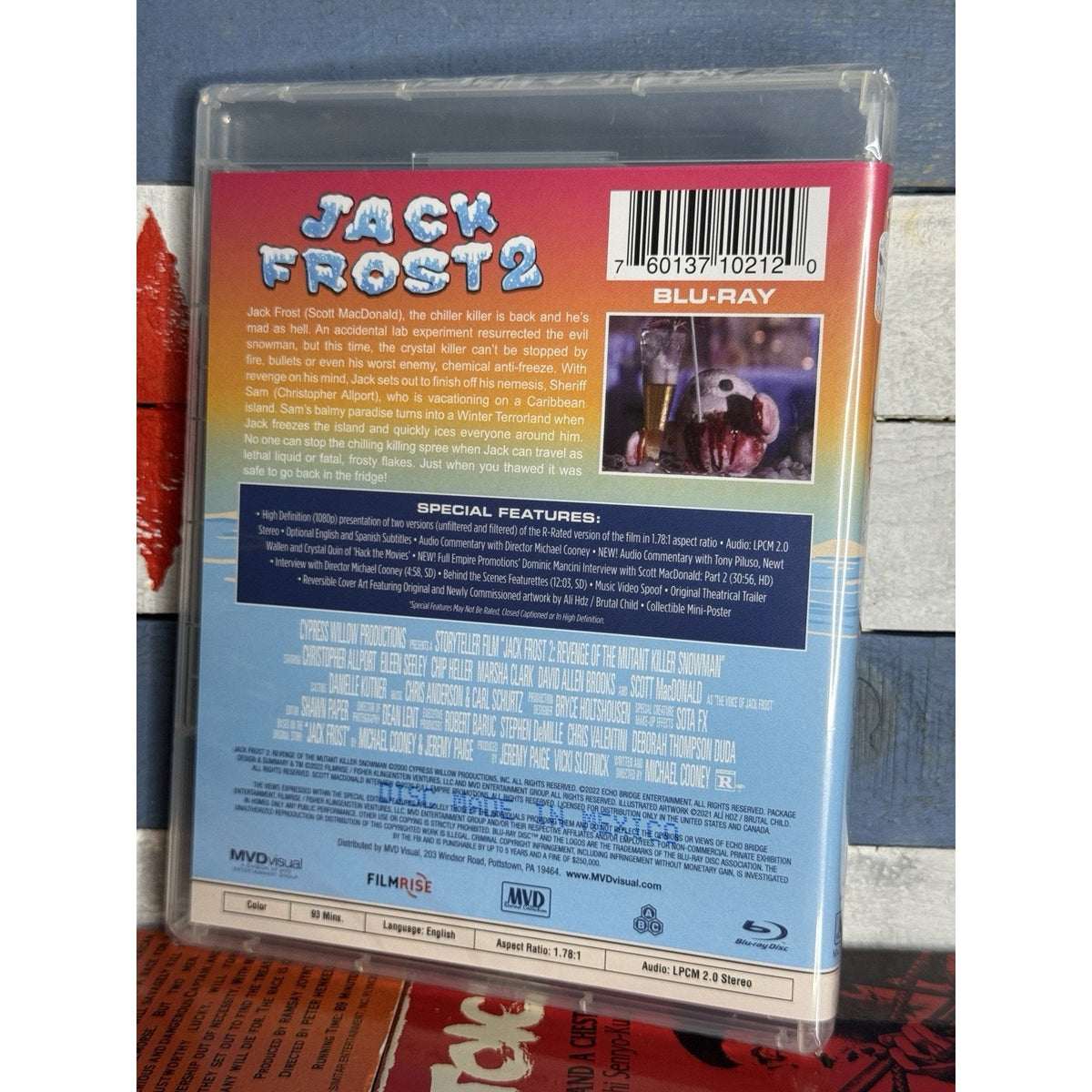 Jack Frost 2: Revenge of the Mutant Killer Snowman - Blu-ray