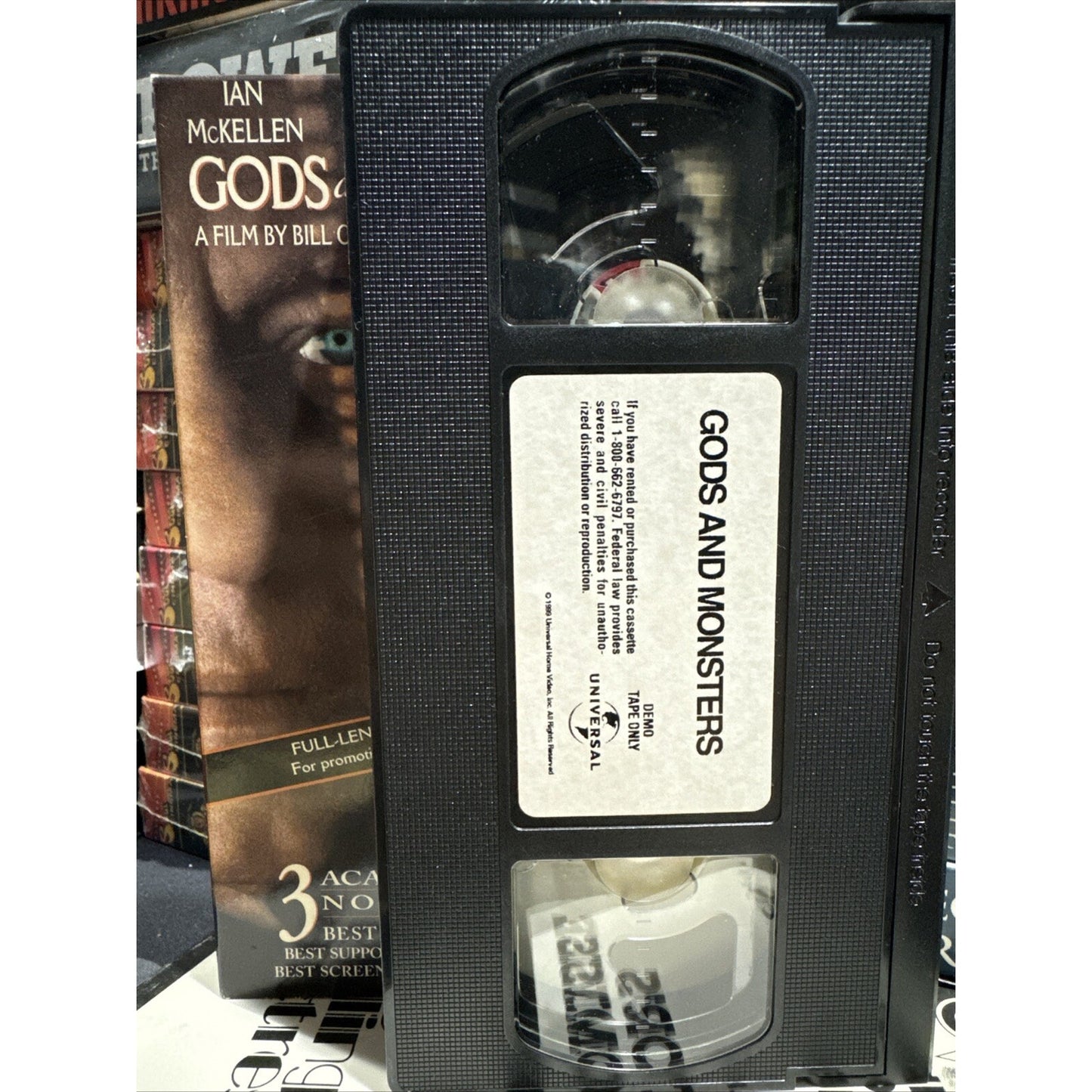 Gods and Monsters Promo Screener - VHS Used