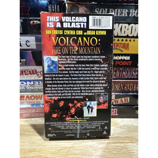 Volcano : Fire On The Mountain - VHS Used