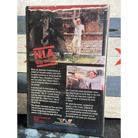 Ninja in Action - VHS Used