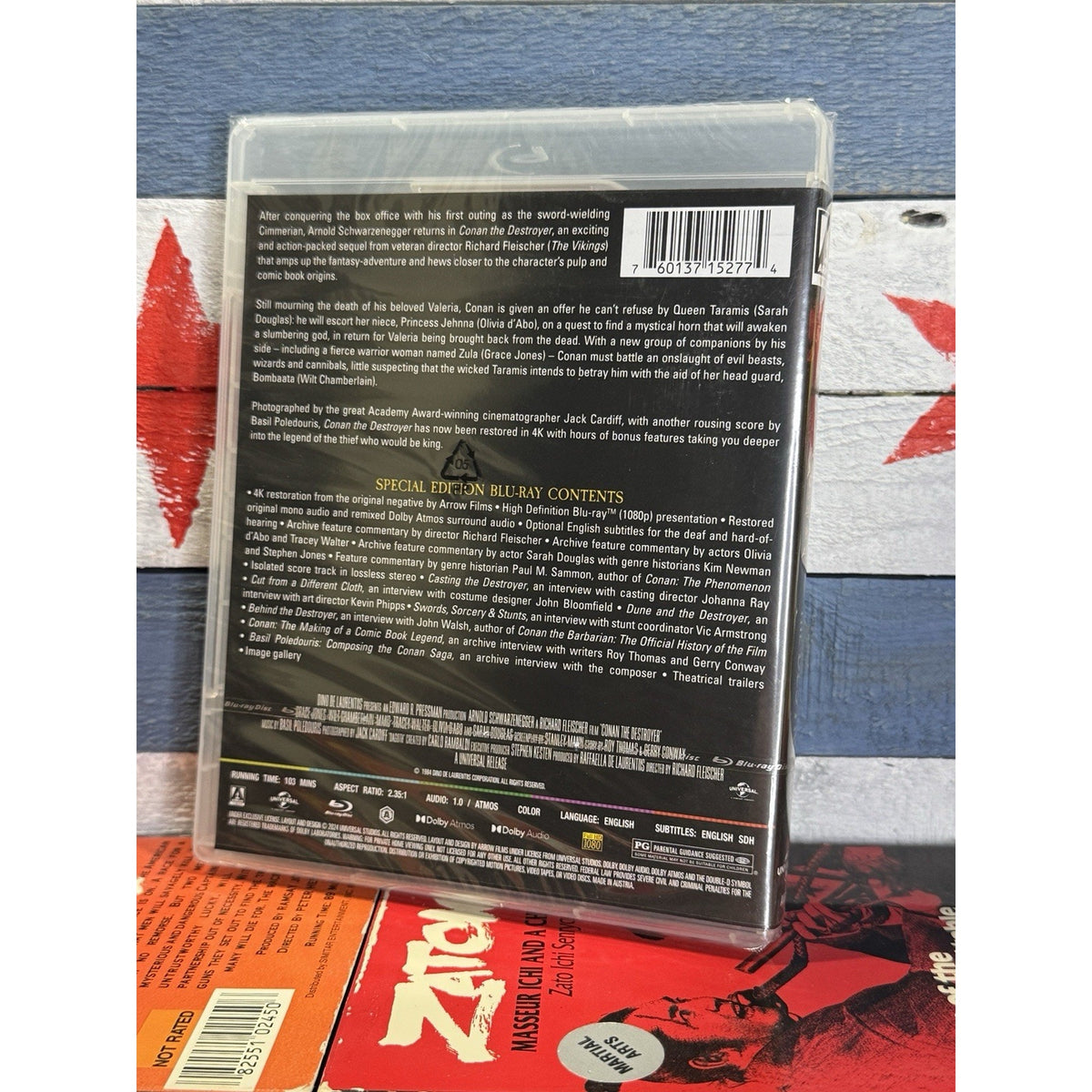 Conan the Destroyer Arrow Video - Blu-ray