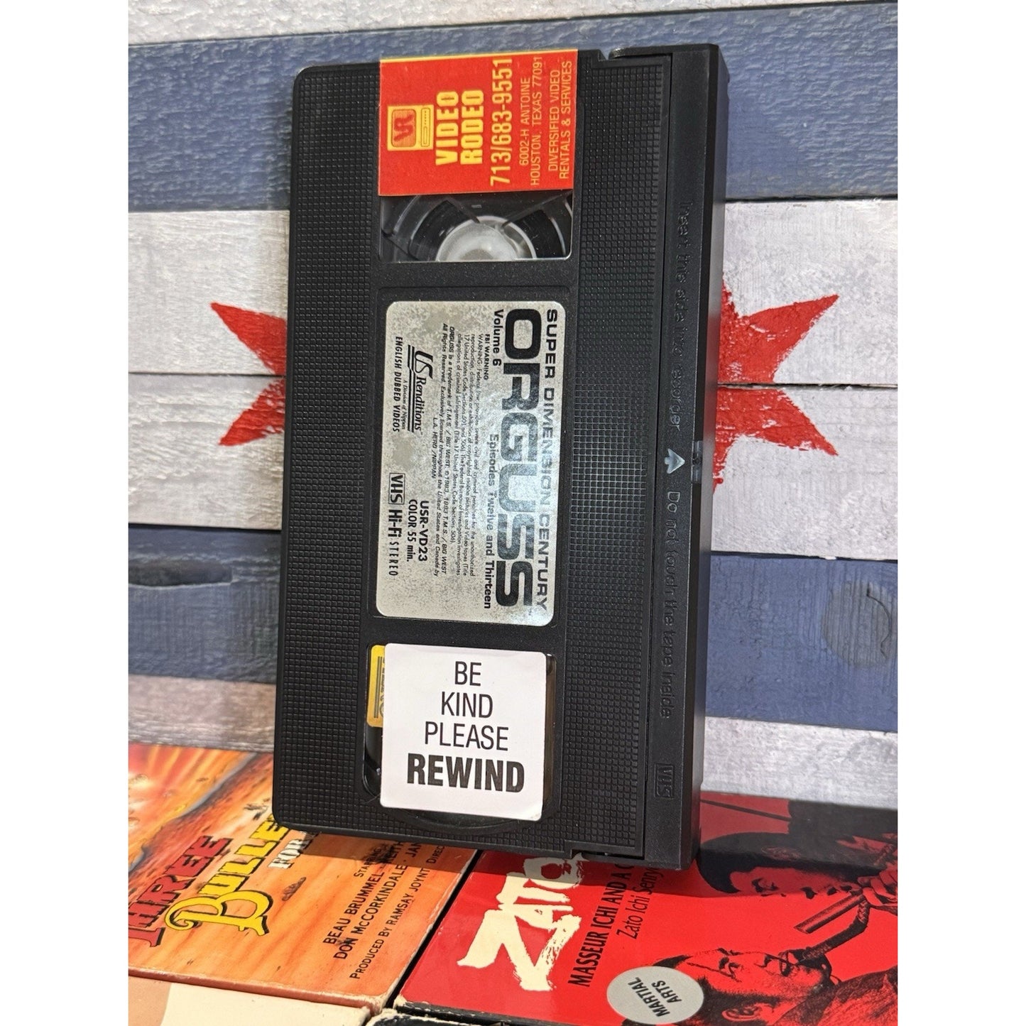 Super Dimension Century Orguss Volume 6 - VHS Used