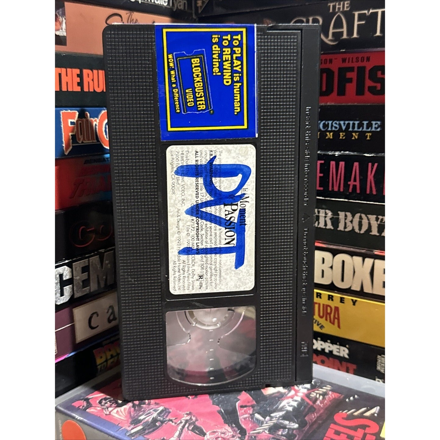 In a Moment of Passion - VHS Used