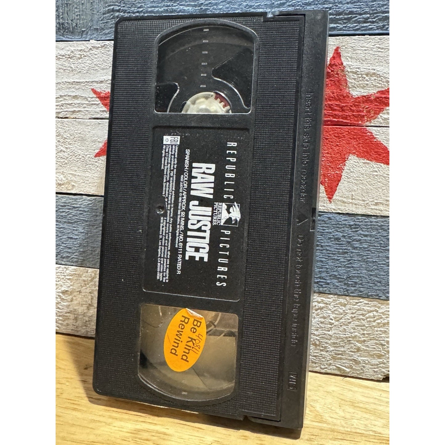 Raw Justice - VHS Used