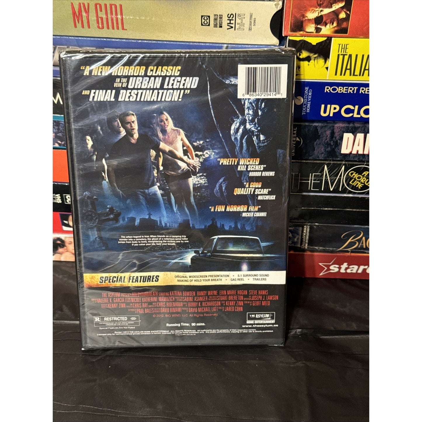 Hold Your Breath - DVD