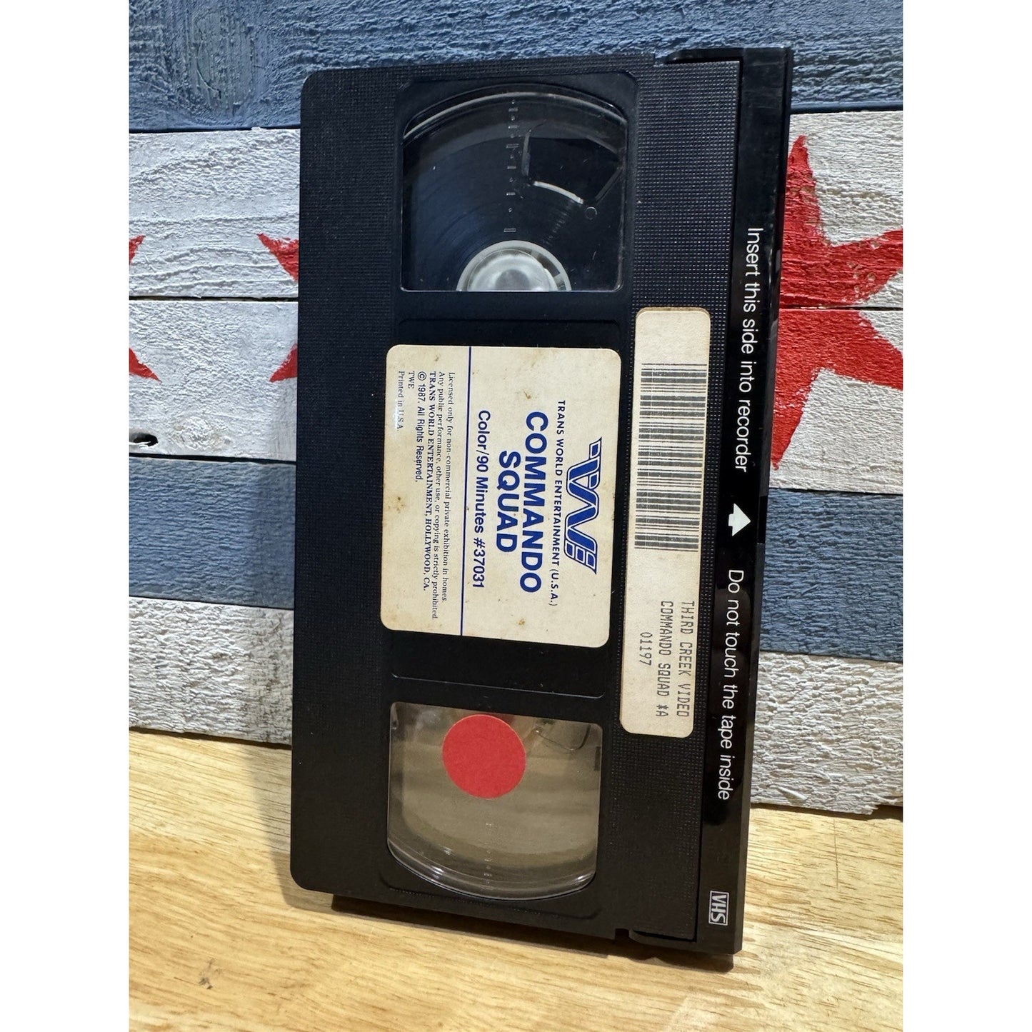 Commando Squad - Trans World Entertainment VHS Used