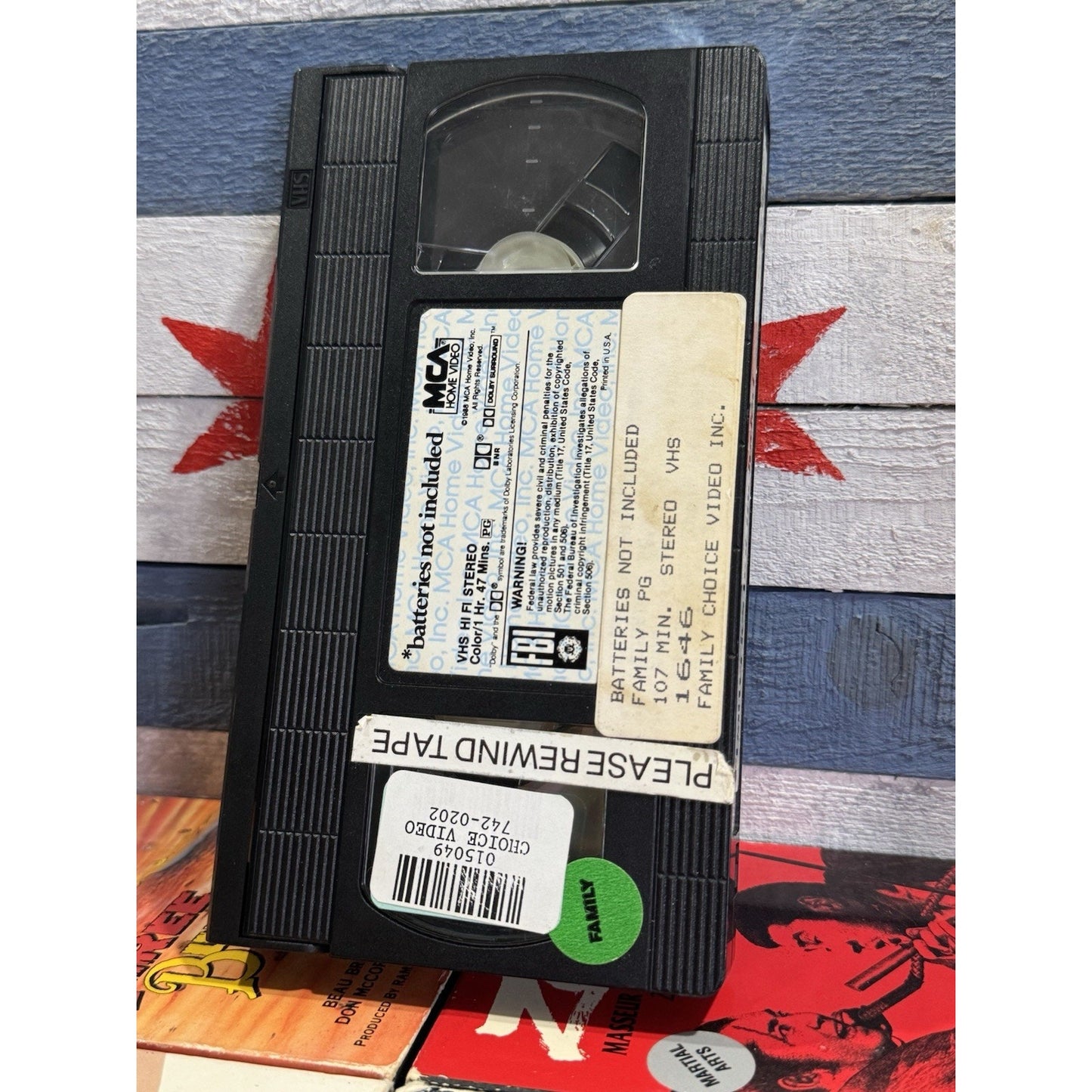 Batteries Not Included - VHS Used