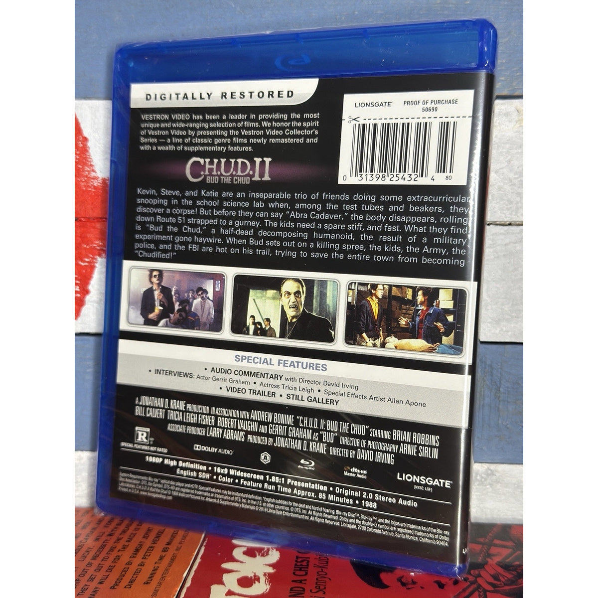 C.H.U.D II: Bud the Chud Vestron Video Collector's Series - Blu-ray