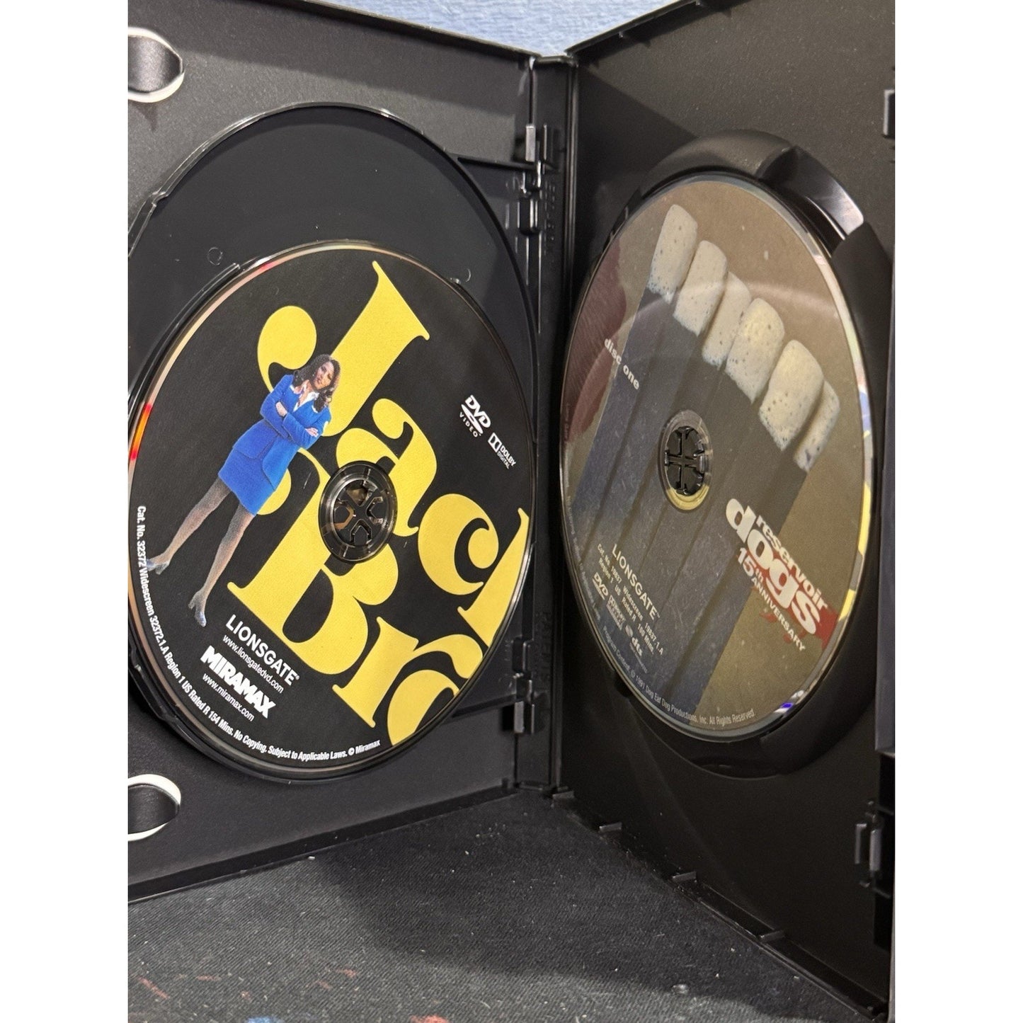 Reservoir Dogs/Pulp Fiction/Jackie Brown - DVD Used