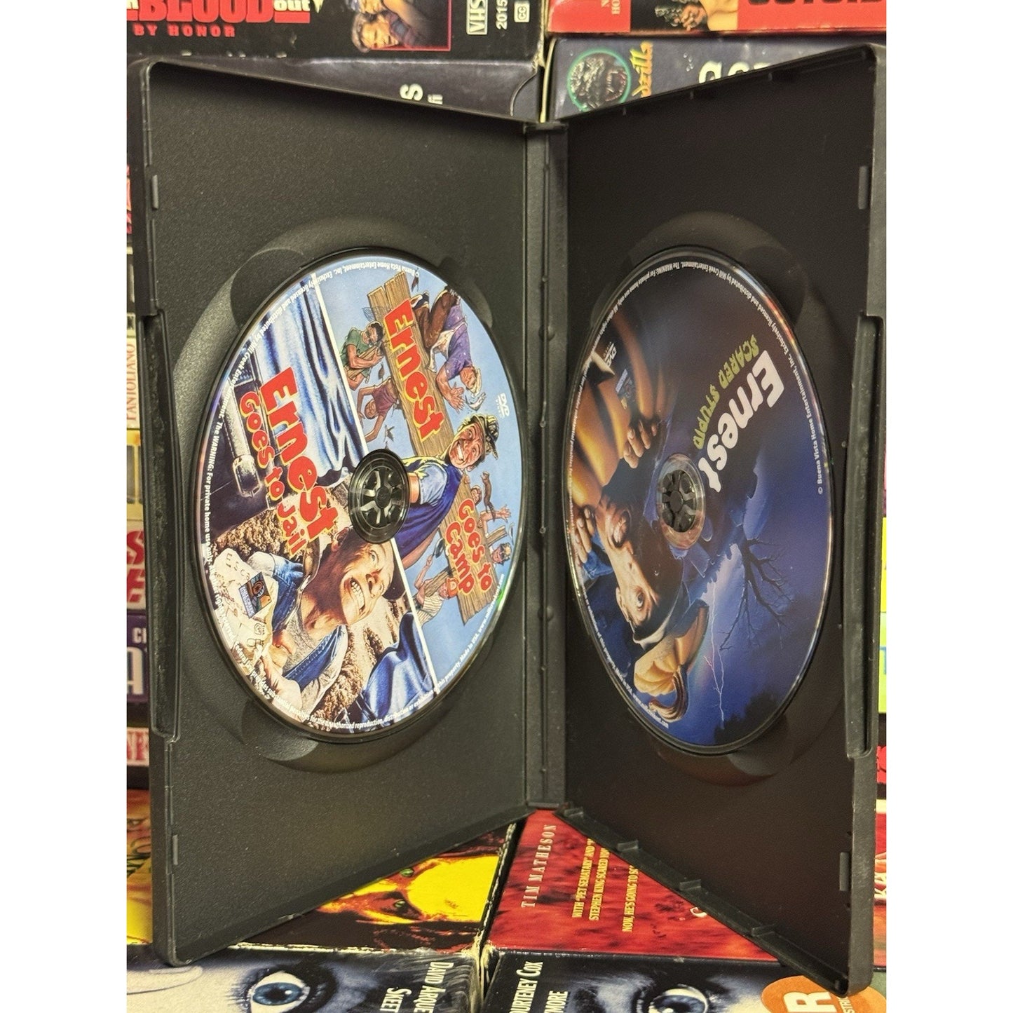 Ernest Goes to Camp / Ernest Scared Stupid / Ernest Goes to Jail - DVD Used