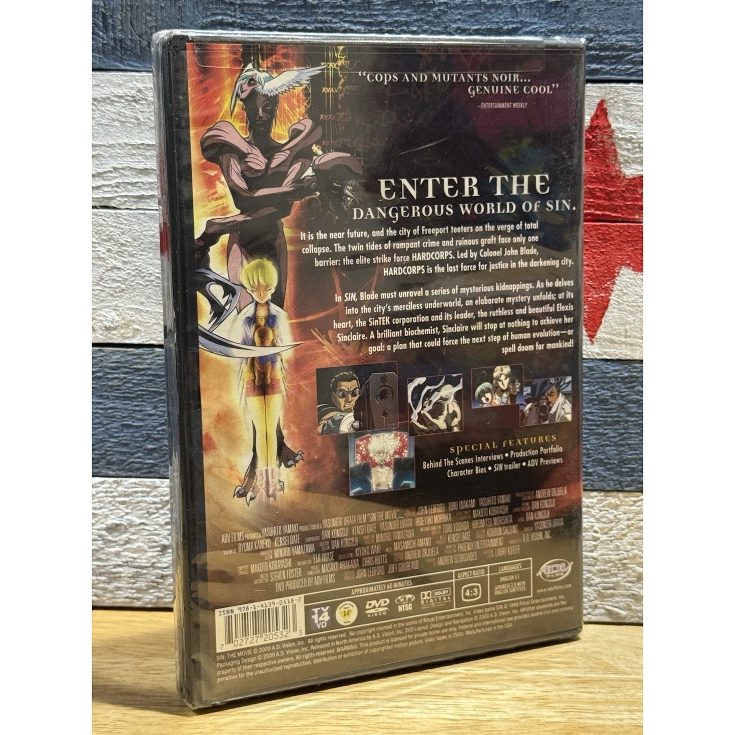 Sin The Movie - ADV Films DVD