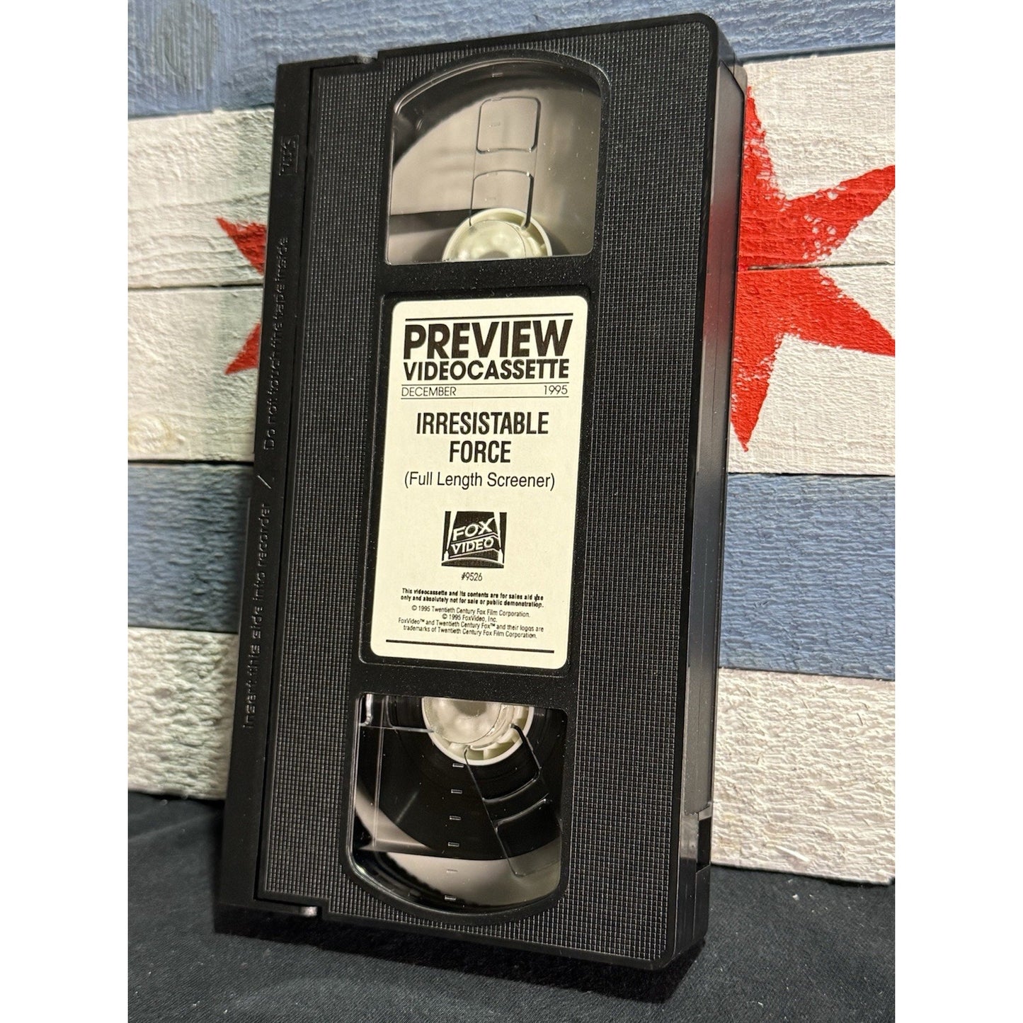 Irresistible Force Promo Screener - VHS Used