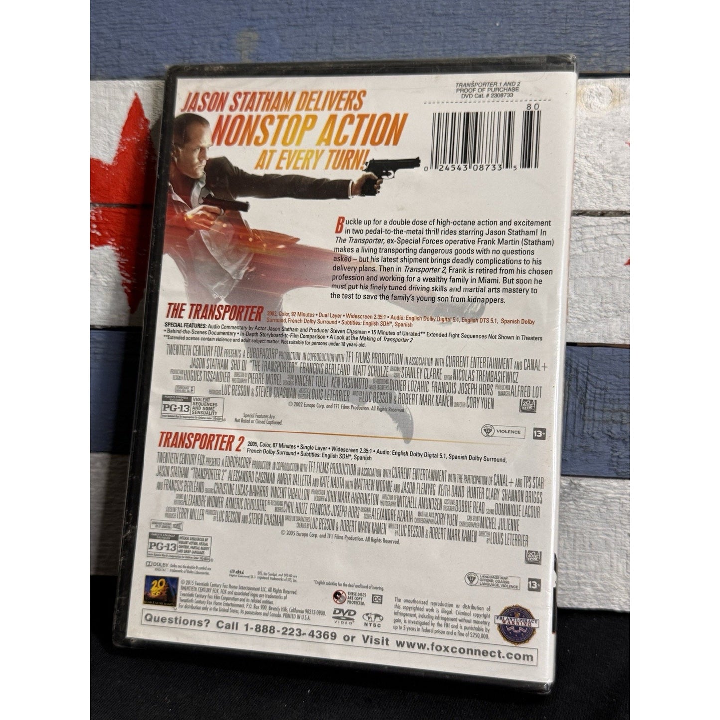 Transporter 1 and 2 - DVD