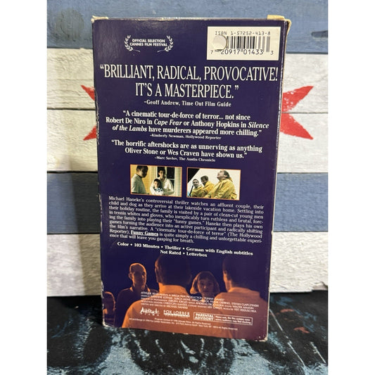 Funny Games Promo Screener - VHS Used